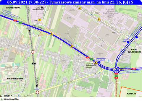 Utrudnienia na ul. Żółkiewskiego