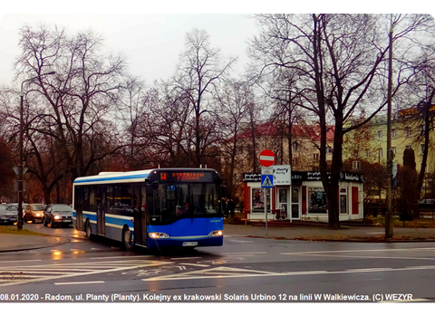 Kolejny autobus miejski na linii podmiejskiej