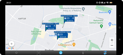 Opóźnienia autobusów z powodu tzw. szklanki na drogach