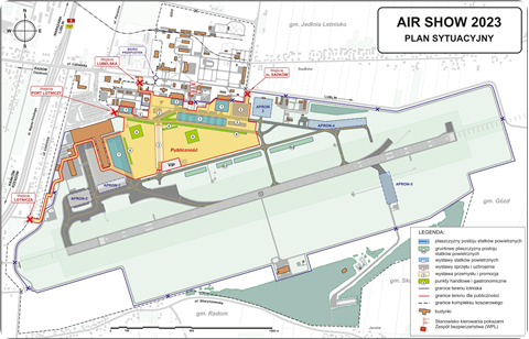 Radom AirShow 2023-plan